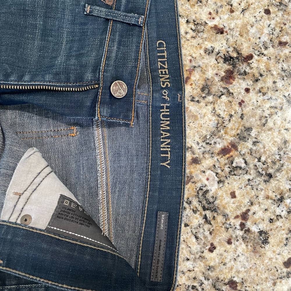 Citizens of Humanity intimate slim boot cut jeans.